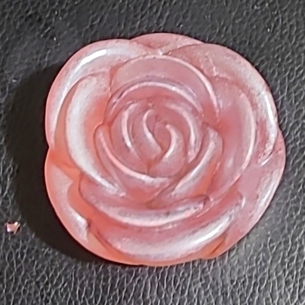 Handmade Resin Flower Paperweight or Decor - Picture 1 of 13